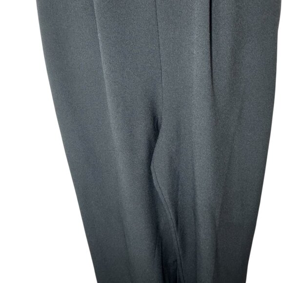Eliza J Black Wide Leg Jumpsuit Size 12 Formal Career Elegant Party Cocktail - Picture 4 of 9